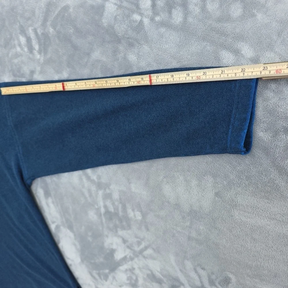 Vintage North Country Fleece Wolf Moose Deer‎ Embroidered Blue Men's Size L...